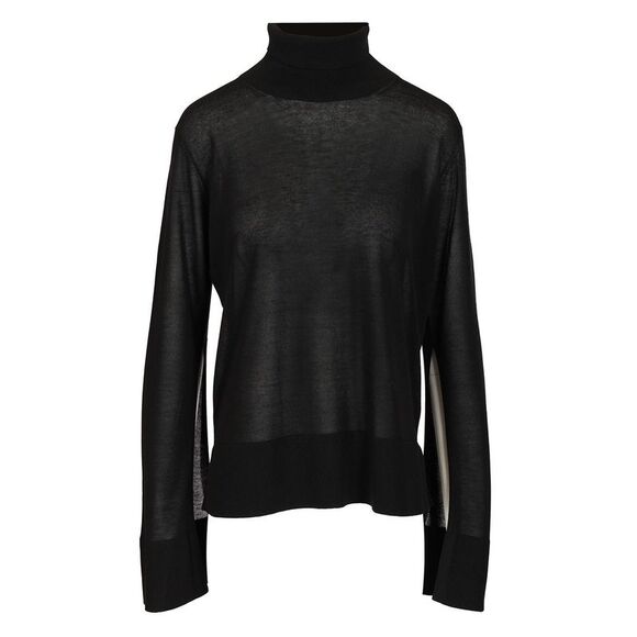 TOTEME Sweaters - Toteme Women Turtleneck With Slits On The Sleeves